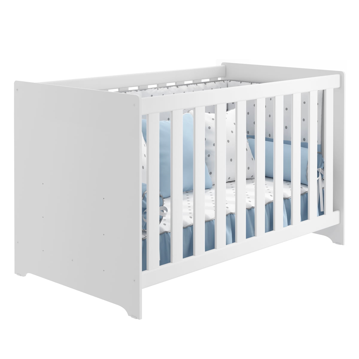 Berço Americano Infantil Baby Kids Branco