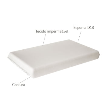 Cômoda Sapateira Baby Bela Com Colchão Trocador Impermeável Branco 