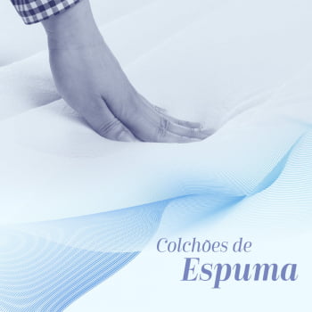 Colchão Solteiro para Cama Quarto Menino Menina Branco